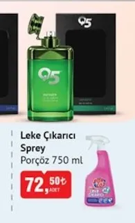 Porçöz Leke Çıkarıcı Sprey 750 Ml