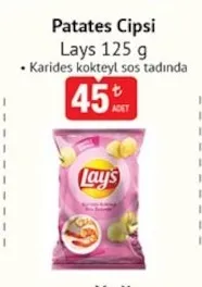 Patates Cipsi Lays 125 G