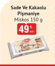 Sade Ve Kakaolu Pişmaniye Miskos 150 G