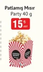 Patlamış Mısır Party 40 G
