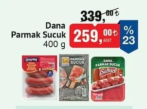 Aytac Dana Parmak Sucuk 400 G
