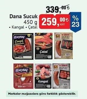 Aytac Dana Sucuk 450 G Kangal Çatal