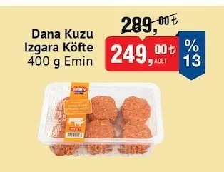 Emin Dana Kuzu Izgara Köfte 400 G