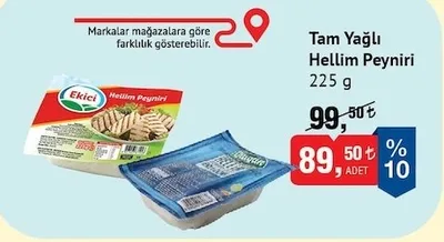 Ekici Tam Yağlı Hellim Peyniri 225 G