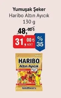 Yumuşak Şeker Haribo Altın Ayıcık 130 G