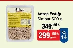 Antep Fıstığı Simbat 300 G