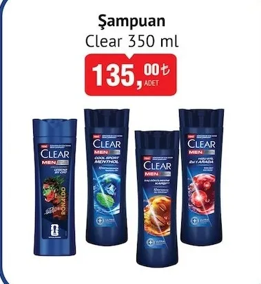 Clear Şampuan 350 Ml