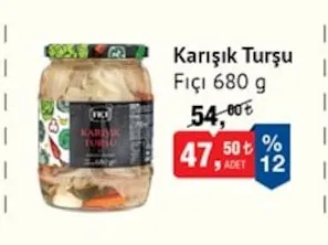 Fıçı Karışık Turşu 680 G
