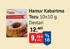Hamur Kabartma Tozu 10X10 G Destan
