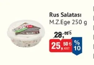 M.Z.Ege Rus Salatası 250 G