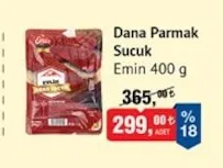 Emin Dana Parmak Sucuk 400 G