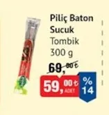Tombik Piliç Baton Sucuk 300 G