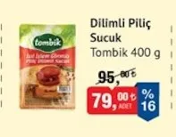 Tombik Dilimli Piliç Sucuk 400 G