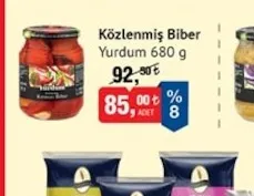 Yurdum Közlenmiş Biber 680 G