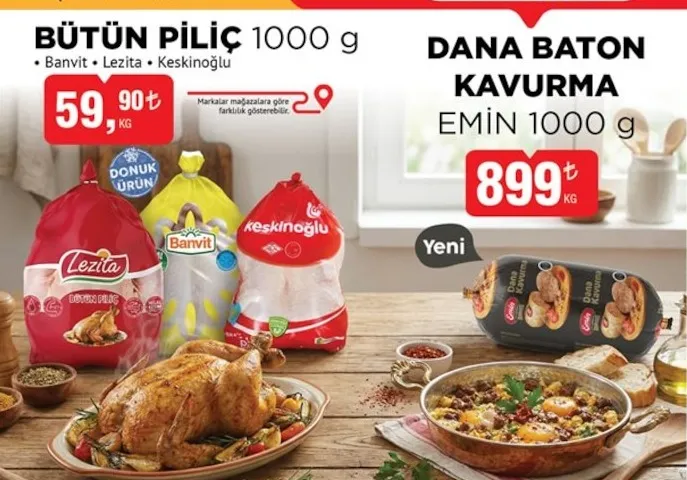 Bütün Piliç 1000 G