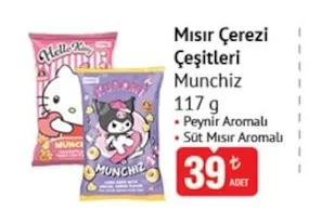 Munchiz Mısır Çerezi Çeşitleri 117 G