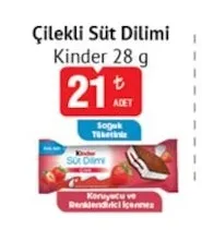 Kinder Çilekli Süt Dilimi 28 G