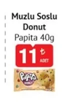 Papita Muzlu Soslu Donut 40G