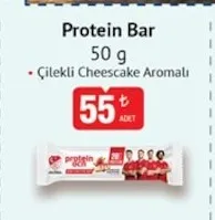 Protein Bar 50 G Çilekli Cheesecake Aromalı