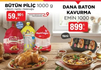 Bütün Piliç 1000 G