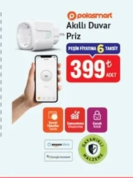 Polosmart Akıllı Duvar Priz