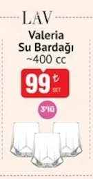 Lav Valeria Su Bardağı ~400 Cc