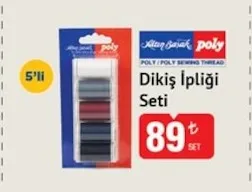 Altaş Başak Poly Dikiş İpliği Seti 5'Li