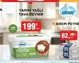 Yarım Yağlı Tava Peynir Aknaz 1000 G