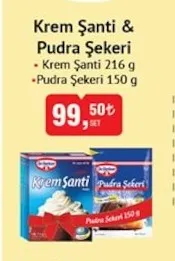 Krem Şanti & Pudra Şekeri