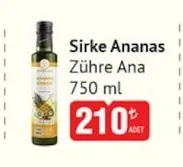 Sirke Ananas Zühre Ana 750 Ml