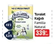 Familia Natural Tuvalet Kağıdı 48'Li Mega Paket