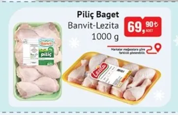 Piliç Baget Banvit-Lezita 1000 G