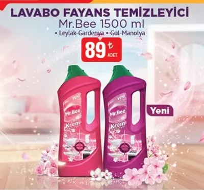 Mr.Bee Lavabo Fayans Temizleyici 1500 Ml