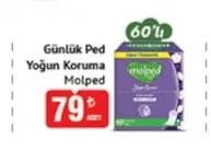 Molped Günlük Ped Yoğun Koruma 60'Lı