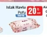 Pofu Islak Havlu 100'Lü