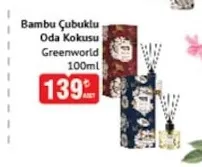 Greenworld Bambu Çubuklu Oda Kokusu 100Ml
