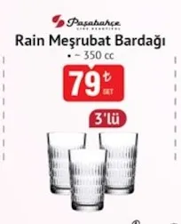 Paşabahçe Rain Meşrubat Bardağı