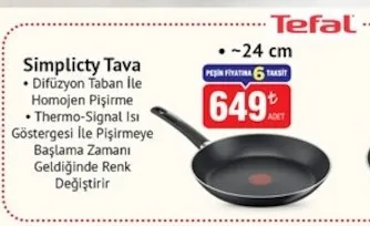Tefal Simplicity Tava 24 Cm