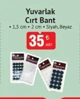 Yuvarlak Cırt Bant