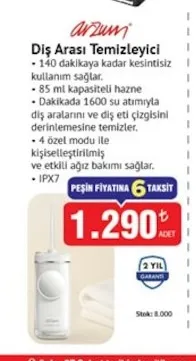 Arzum Diş Arası Temizleyici