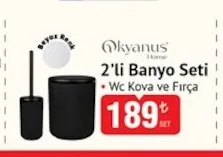 Okyanus 2'Li Banyo Seti