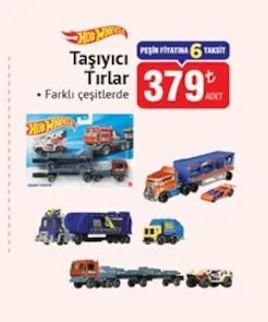 Hot Wheels Taşıyıcı Tırlar