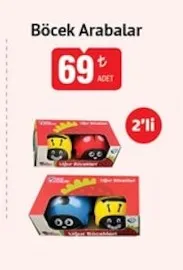 Böcek Arabalar 2'Li