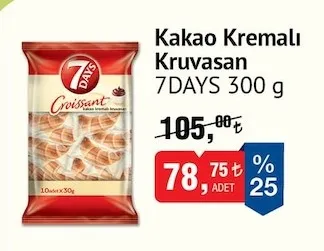 7Days Kakao Kremalı Kruvasan 300 G