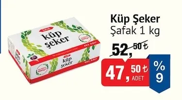 Şafak Küp Şeker 1 Kg