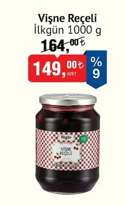 İlk Gün Vişne Reçeli 1000 G