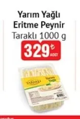 Yarım Yağlı Eritme Peynir Taraklı 1000 G
