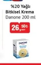 %20 Yağlı Bitkisel Krema Danone 200 Ml