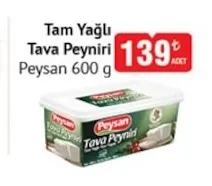 Tam Yağlı Tava Peyniri Peysan 600 G