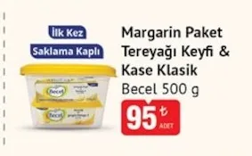 Becel Margarin Paket Tereyağı Keyfi & Kase Klasik 500 G